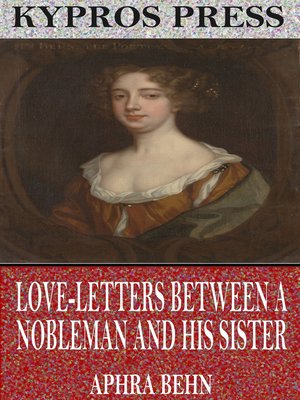 cover image of Love-Letters Between a Nobleman and His Sister